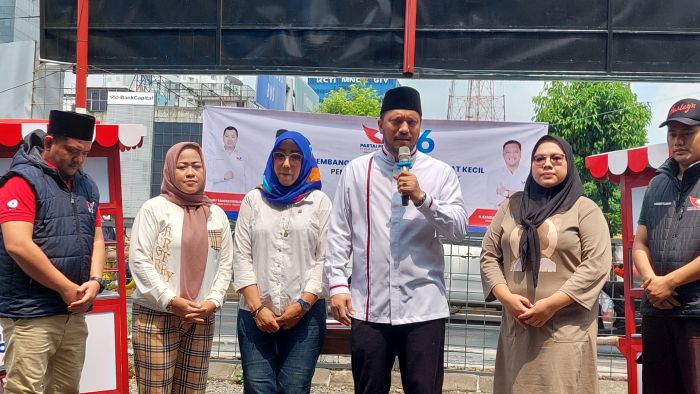 DPW Partai Perindo DKI Targetkan 200 Gerobak Disalurkan kepada Pedagang di Jakbar