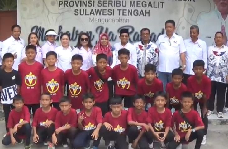 Dukung Persipal U-12 Ikuti Kejurnas FOSSBI, Partai Perindo Komitmen Dukung Sepak Bola Sejak Dini 