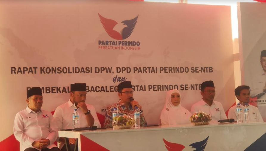 TGB Gembleng Bacaleg Partai Perindo di NTB: Harus Punya Mental Petarung dan Pemenang!