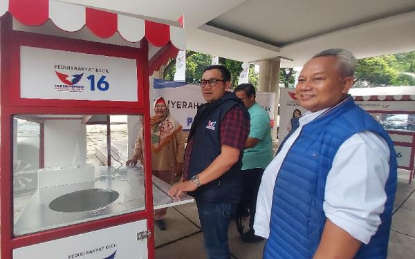 Tahun Ini, DPW Partai Perindo Jakarta Targetkan Sebar 500 Gerobak untuk Pedagang