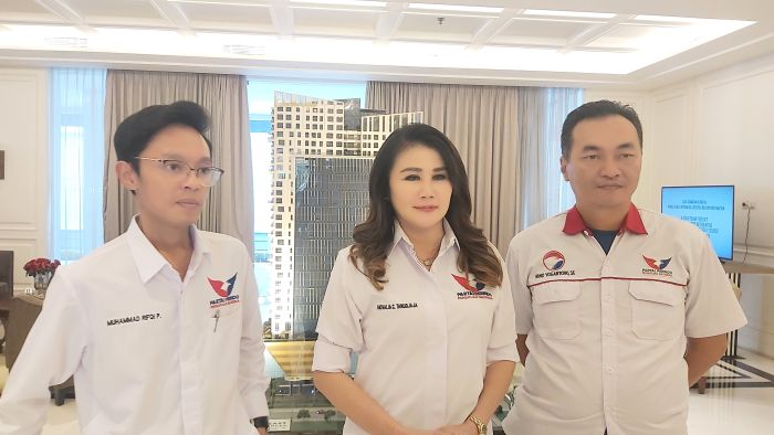 Halal Bihalal dengan Drivel Ojol, Bacaleg Partai Perindo Sampaikan Komitmen Wujudkan Indonesia Sejahtera