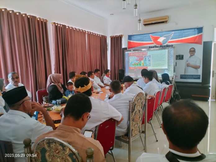 Pengurus & Bacaleg Partai Perindo Riau Antusias dengan Pandangan Ganjar Pranowo di MNC Forum ke-70