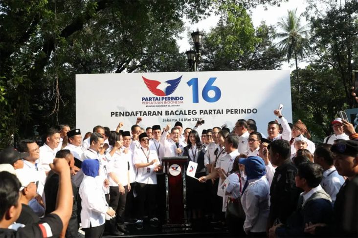 Survei Indostrategi: Elektabilitas Partai Perindo Menguat Tembus 5% 