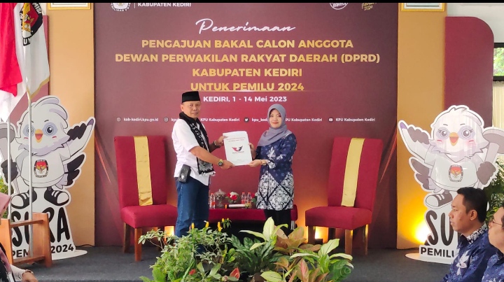 50 Bacaleg Partai Perindo Kediri Resmi Didaftarkan ke KPU