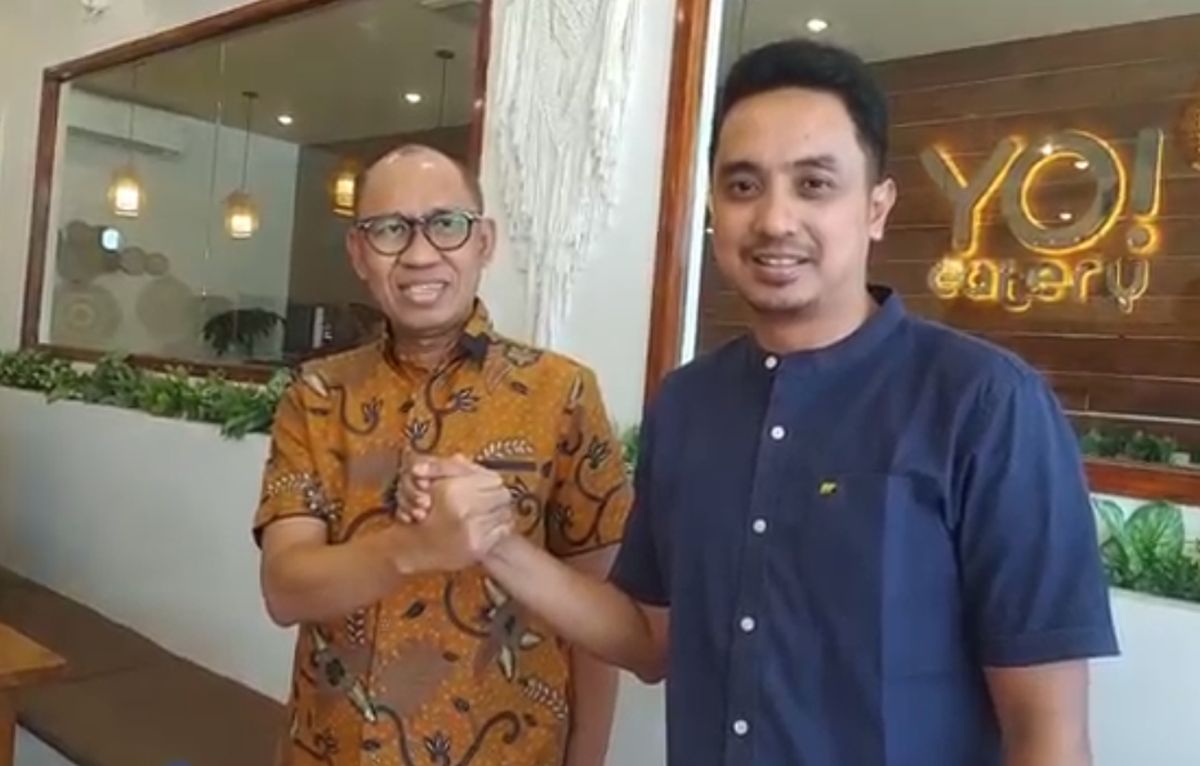 Pengurus Partai Perindo Bertemu Calon Senator Milenial Andika Mayrizal Amir, Ini yang Dibahas