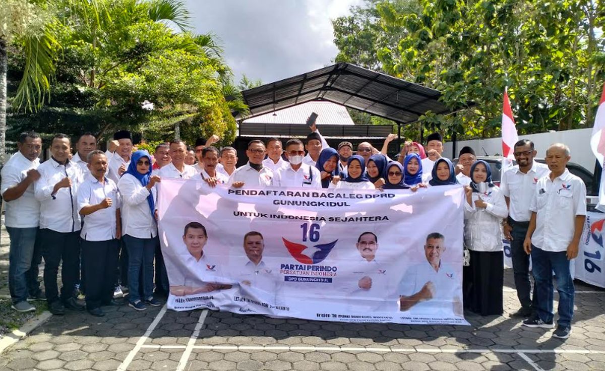 Partai Perindo Gunungkidul Andalkan Bacaleg Pensiunan hingga YouTuber, Target Rebut 10 Kursi