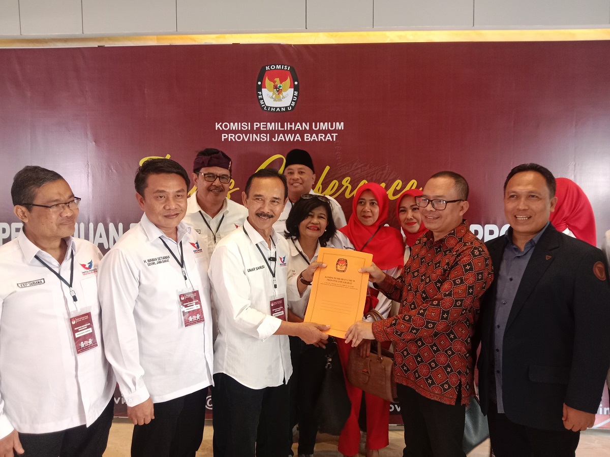 Partai Perindo Jabar Daftarkan 120 Bacaleg ke KPU, Pasang Target 15 Kursi DPRD