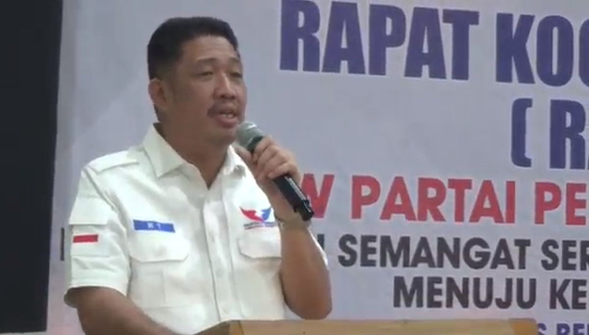 Ketua DPP Partai Perindo Minta Para Bacaleg Sulteng Jangan Bermental Plastik