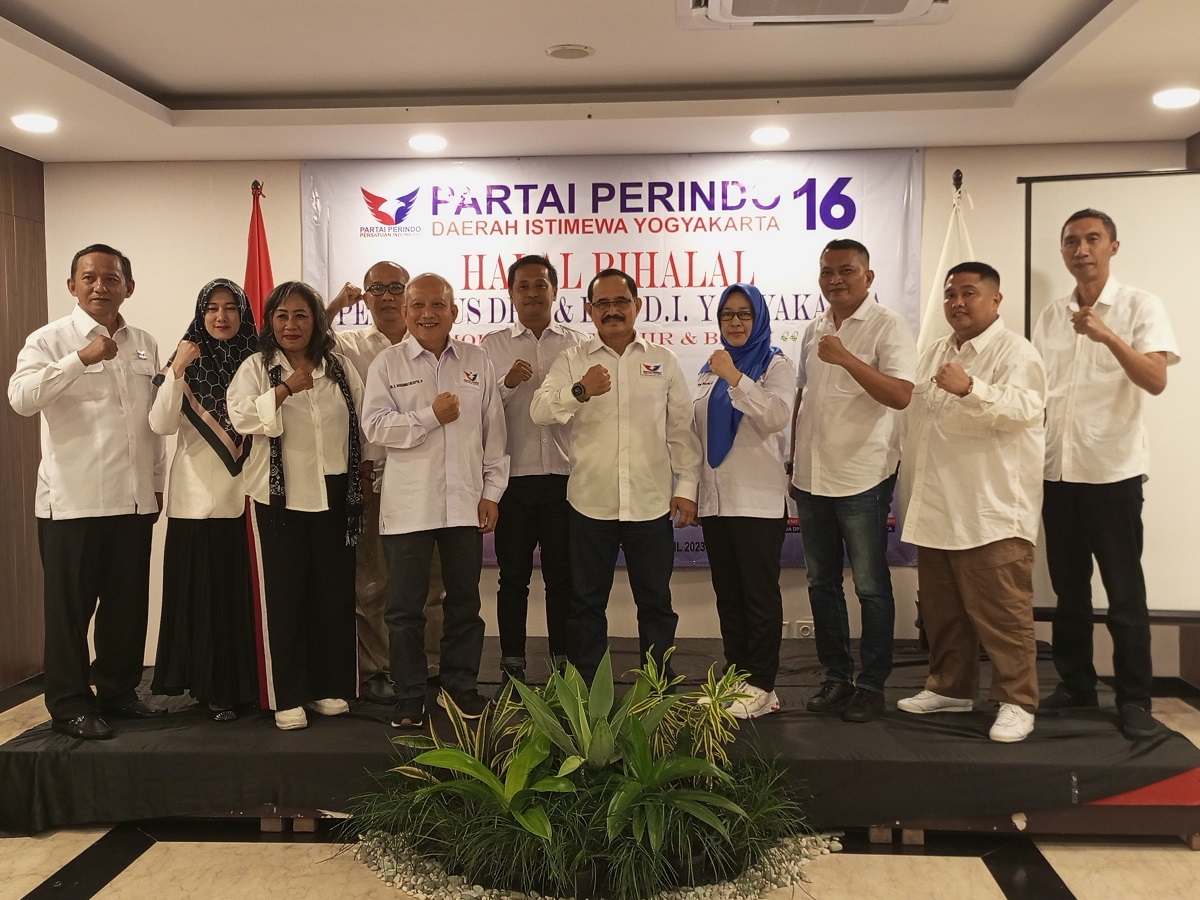 Perkuat Konsolidasi, Partai Perindo DIY Gelar Halal Bihalal Internal
