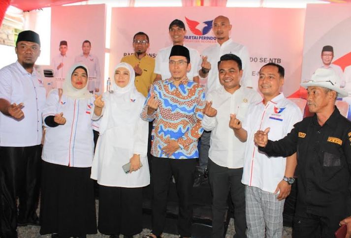 Pesan TGB untuk Bacaleg Partai Perindo di NTB: Jangan Pesimis Apalagi Sampai Terpengaruh Opini