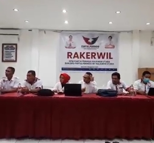 Rakorsus Partai Perindo Sulut Matangkan Strategi Pemenangan di Pemilu 2024