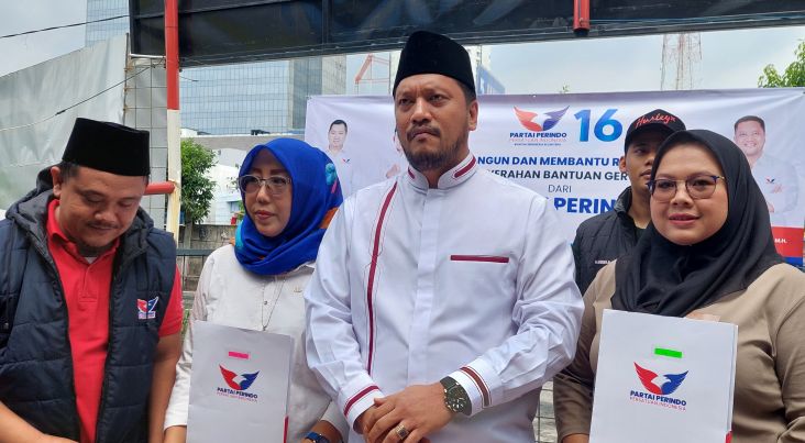 Ramdan Alamsyah Targetkan 200 Gerobak Perindo Disalurkan kepada Pedagang di Jakarta Barat 