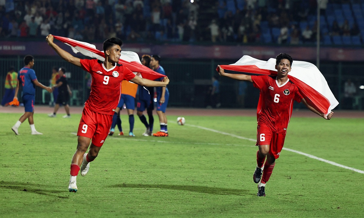 Salut Indonesia Bantai Thailand 5-2, Pemuda Perindo: Heroik, Garuda Muda Layaknya Pejuang Kemerdekaan