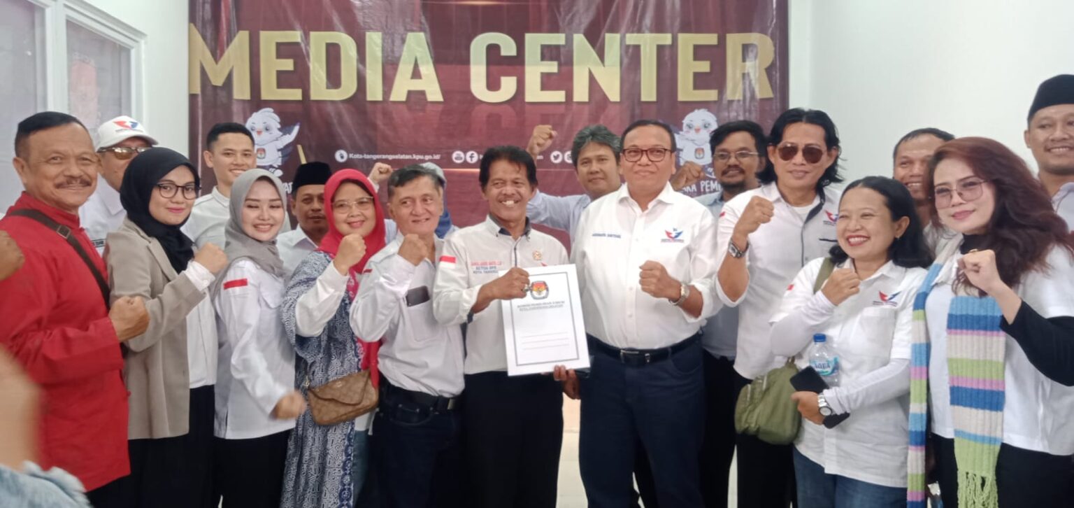 Penuhi Persyaratan Pendaftaran Bacaleg, Partai Perindo Tangsel Siap Tempur di Pemilu 2024