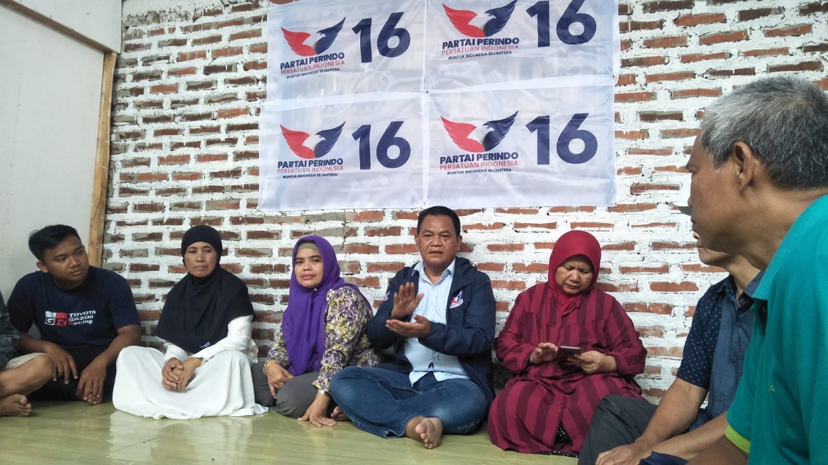Tinjau Posko Pemenangan, Ketua DPP Partai Perindo Semangati Kader di Daerah