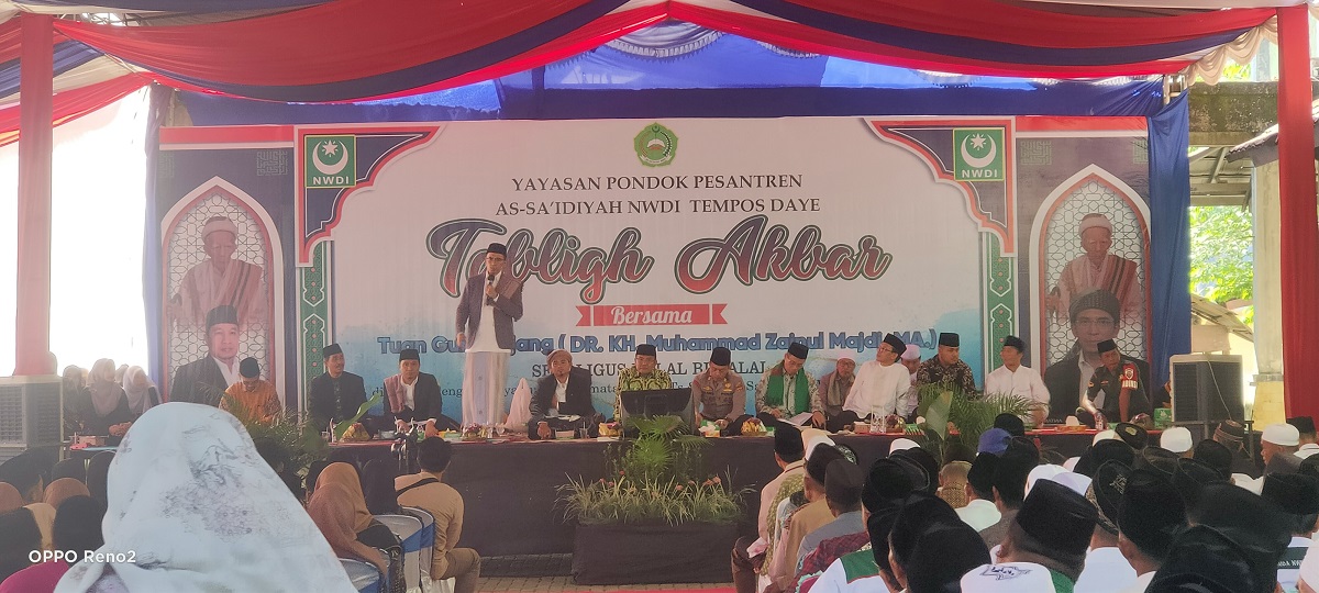 Untuk Kemajuan Ummat, TGB Tekankan Pentingnya Kuasai Tiga Hal Ini
