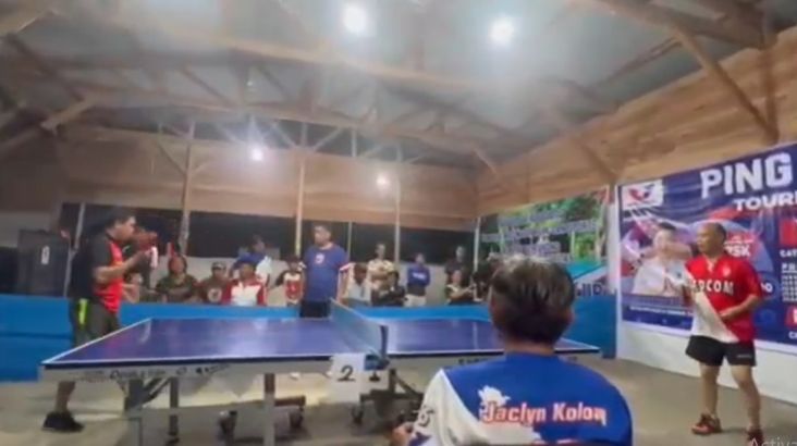 Warga Berbondong-bondong Ikuti Turnamen Tenis Meja Partai Perindo Sulut