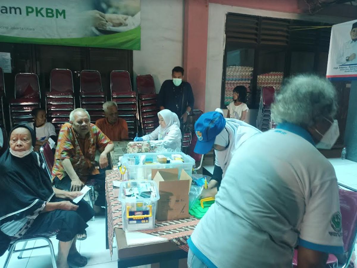Warga Rusun Marunda Dapat Pelayanan Kesehatan Gratis, Ketua RT: Aksi Nyata Kartini Perindo