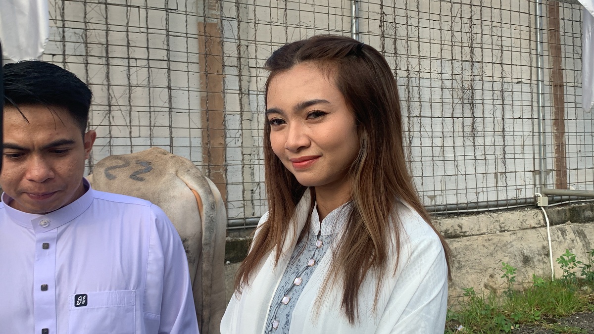 5 Artis Bacaleg Partai Perindo Berbagi Kurban dan Santunan, Vianty Arvy: Bukan Hanya karena Momen Idul Adha