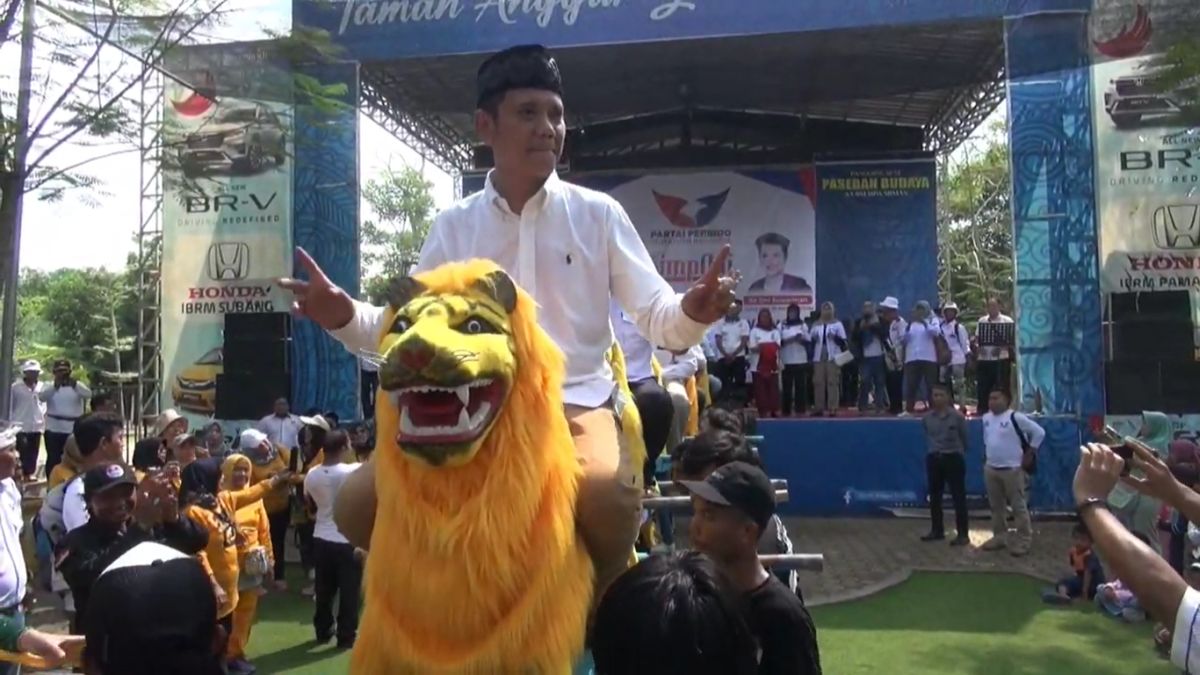 Bacaleg Partai Perindo Oni Suwarman Rapatkan Barisan Lewat Kesenian