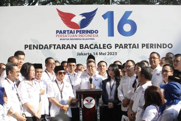 Bahas Kerja Sama Politik, HT Pimpin Rombongan Partai Perindo ke PDIP Besok