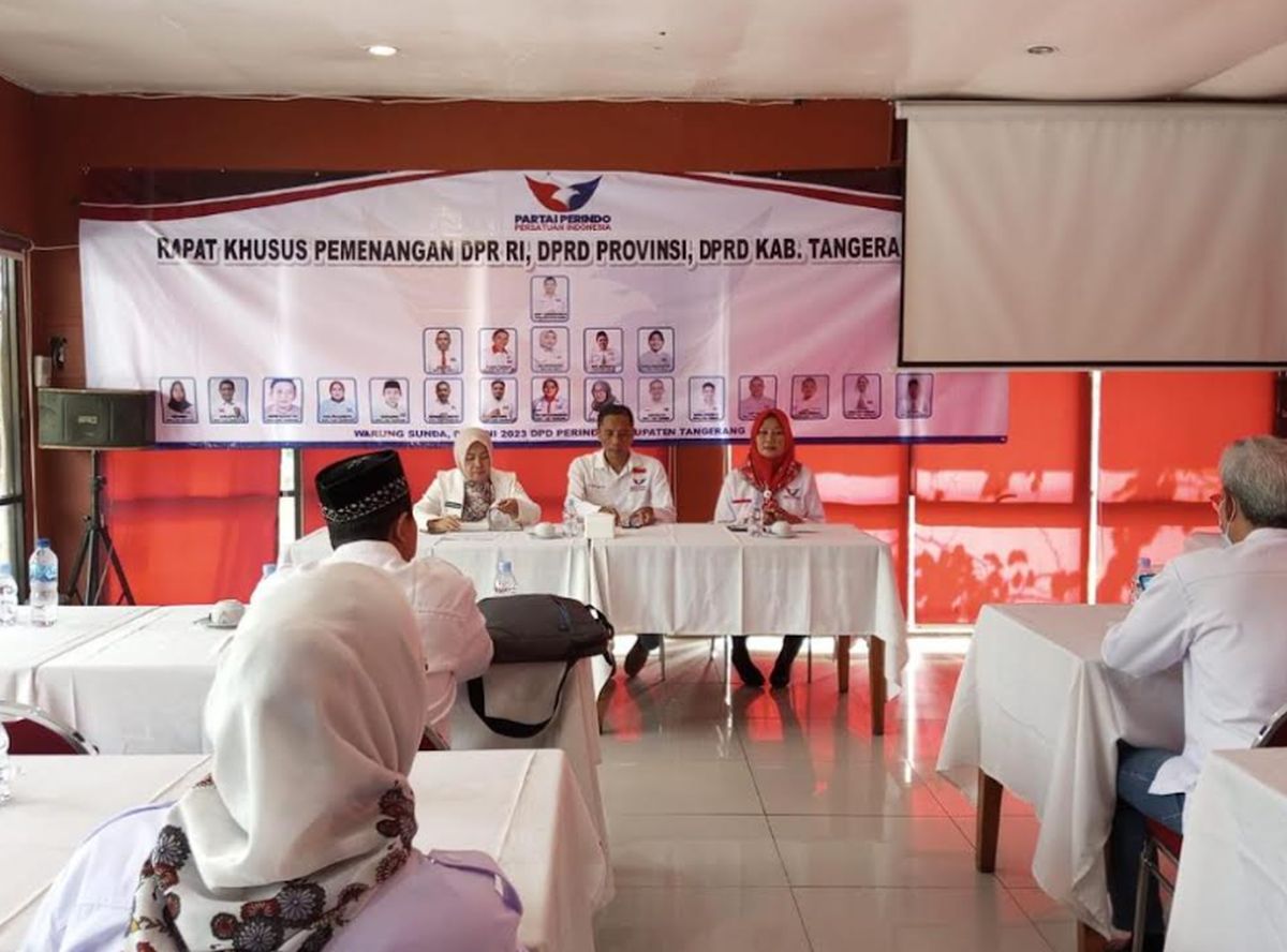 Gelar Konsolidasi, Partai Perindo Banten Optimis Punya Fraksi di DPRD