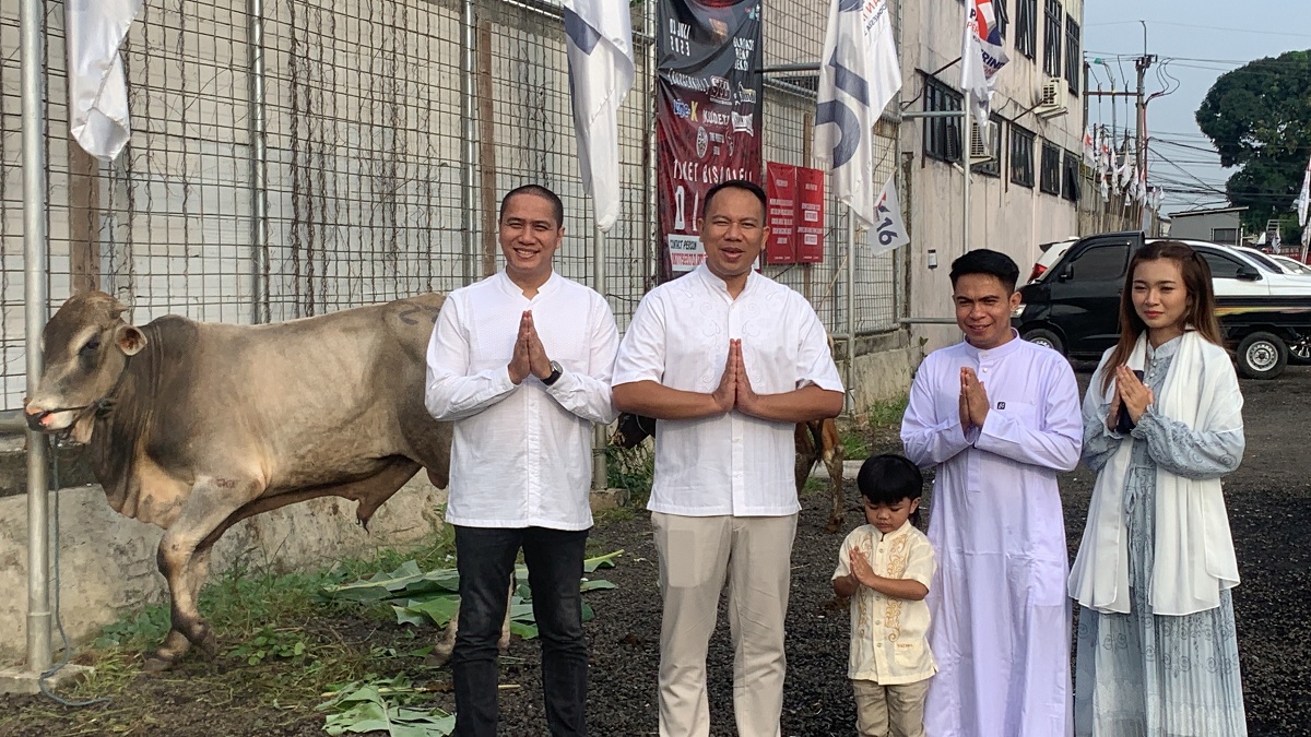 Berkurban Bersama Rakyat, Bacaleg Partai Perindo Ressa Herlambang Ingatkan Pentingnya Berbagi