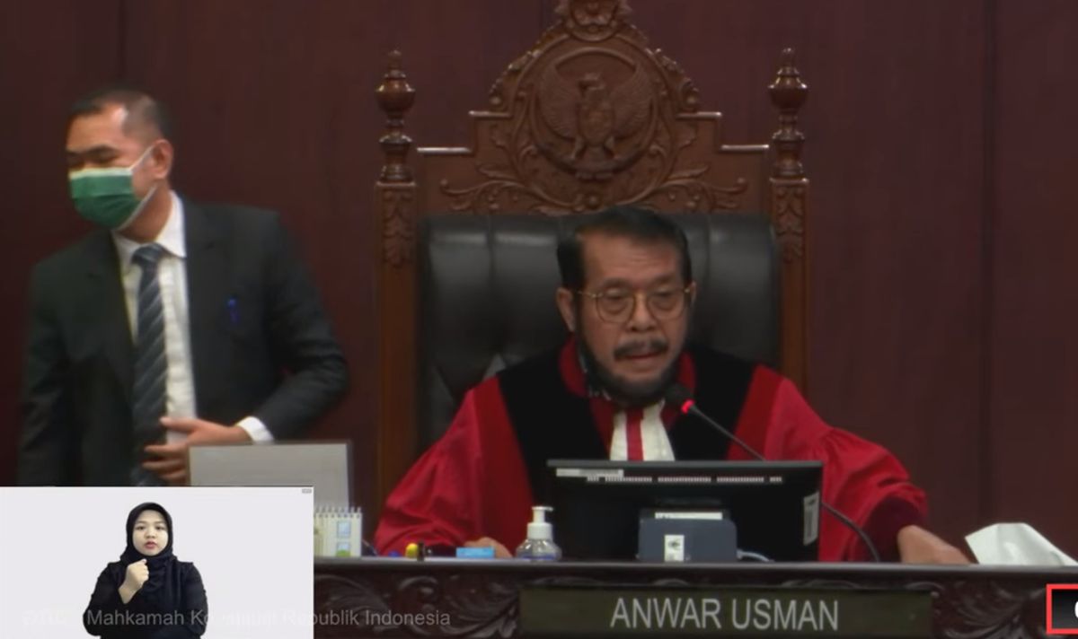Tok! MK Putuskan Sistem Pemilu Pakai Proporsional Terbuka