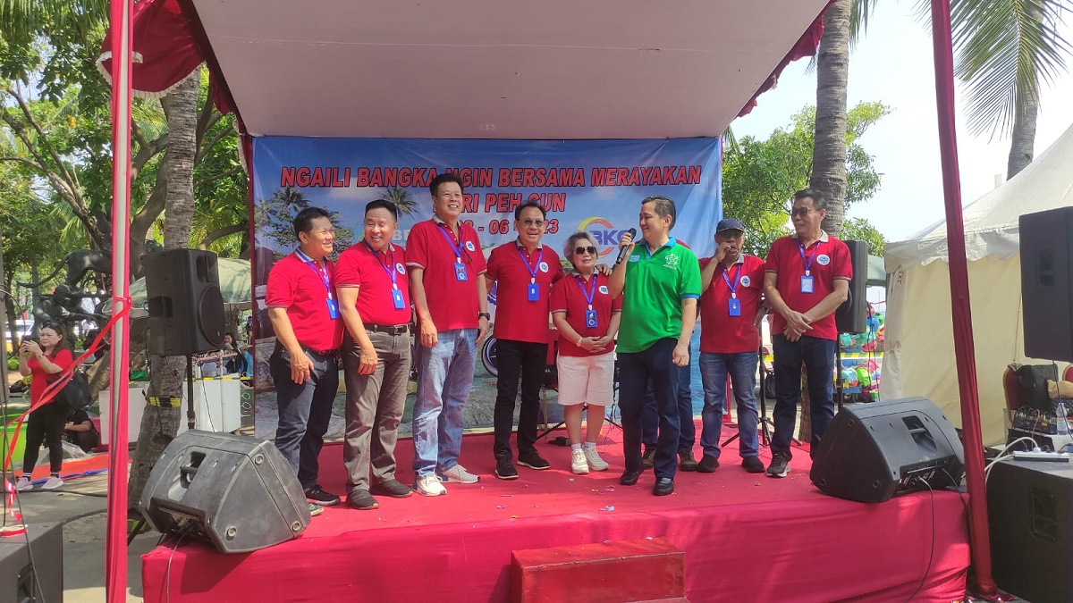 DPW Partai Perindo Babel Gelar Acara Peh Cun di Ancol, Perantauan Bangka Kumpul Bareng