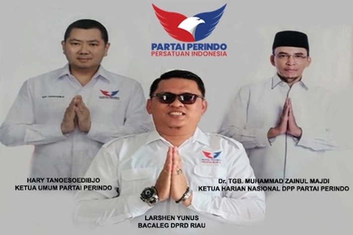 Jadi Bacaleg Partai Perindo Riau, Larshen Yunus Terus Perkuat Silaturahmi & Tampung Aspirasi