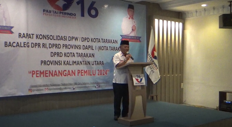 Gelar Rapat Konsolidasi, Partai Perindo Kaltara Targetkan Caleg Menangkan Pemilu 2024