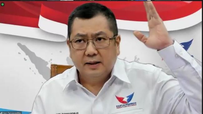 Hary Tanoesoedibjo Perkenalkan Gaya Kampanye Baru Partai Perindo, Dengan Simbol Jari