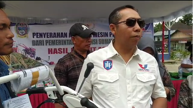 Partai Perindo Sumut Ingin Wujudkan Ketahanan Pangan di Tapanuli Utara