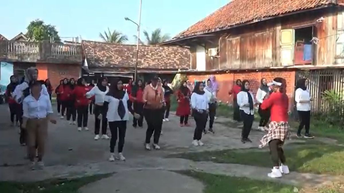 Kartini Perindo Palembang Gandeng Emak-Emak dan Remaja Putri Ikuti Senam Sehat