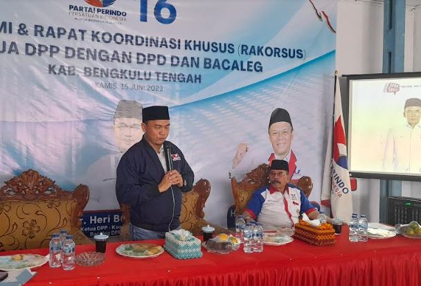 Ketua DPW Partai Perindo Bengkulu: Kita Tegak Lurus Jemput Kemenangan di Pemilu 2024