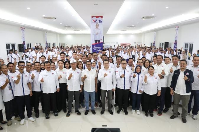 Ketum DPP Partai Perindo Hary Tanoesoedibjo Resmi Lantik Orsap Basperindo