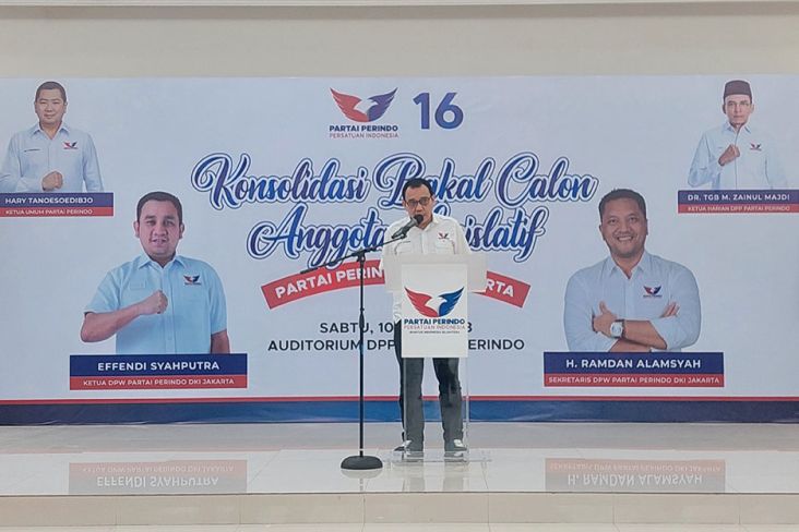 Konsolidasi Bacaleg DKI Jakarta, Waketum DPP Partai Perindo: Saya Lihat Marwah Kemenangan 