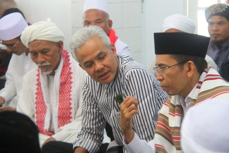 TGB Masuk Bursa Cawapres, Ini Kata Ganjar Pranowo 
