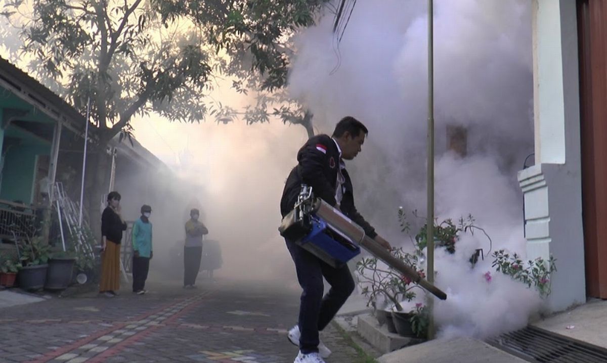 Gelar Fogging di Kendal, Partai Perindo Imbau Warga Tetap Jaga Kebersihan Lingkungan