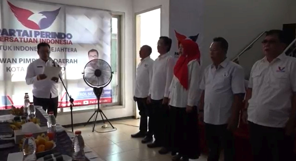 Partai Perindo Mojokerto Lantik Bappilu Pemilu 2024