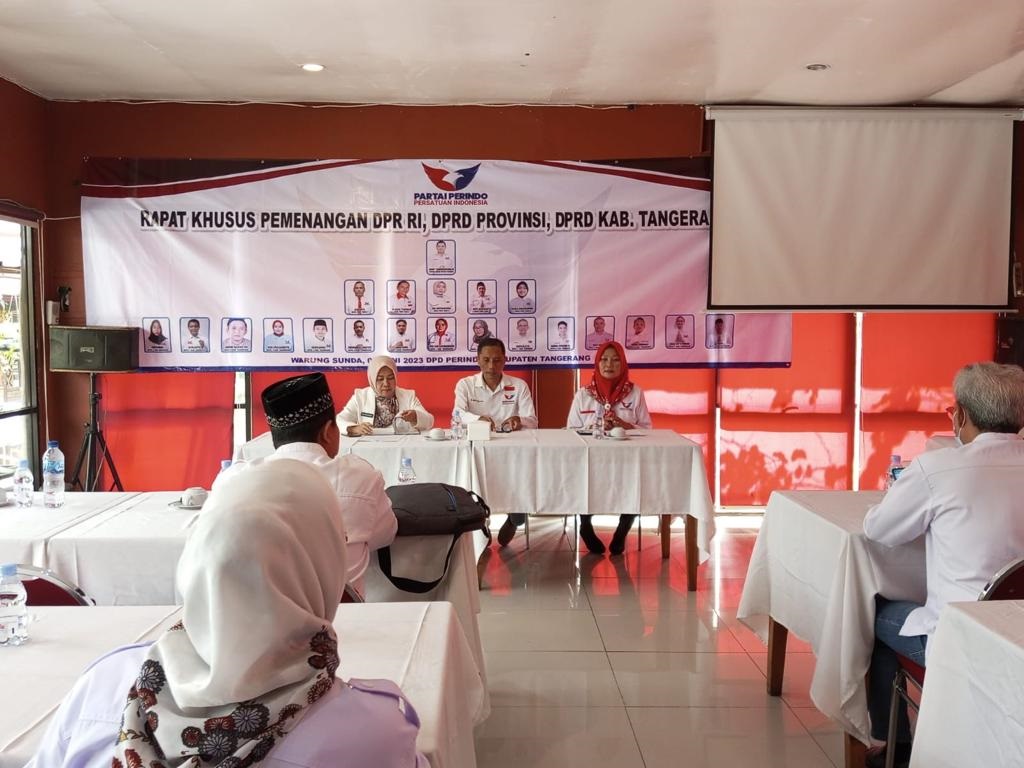 Partai Perindo Banten Konsolidasi Perkuat Struktur dan Pemenangan Pemilu 2024