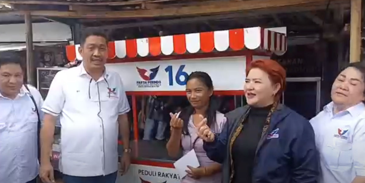 Partai Perindo Bakal Berikan 200 Gerobak Bantu Pedagang dan Pelaku UMKM di Sulut