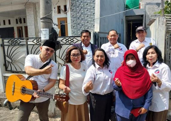 RPA Perindo Kunjungi dan Beri Trauma Healing Dua Bocah Korban Pencabulan di Cilincing