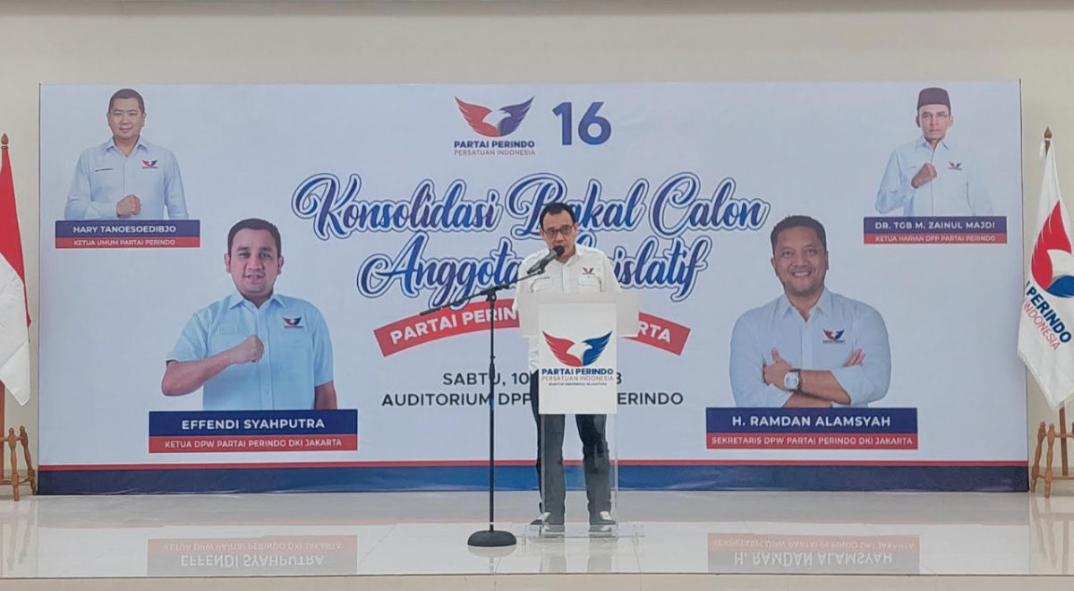 Partai Perindo Dukung Ganjar Pranowo, Boyke Novrizon: Perkuat Konsolidasi dan Mesin Partai