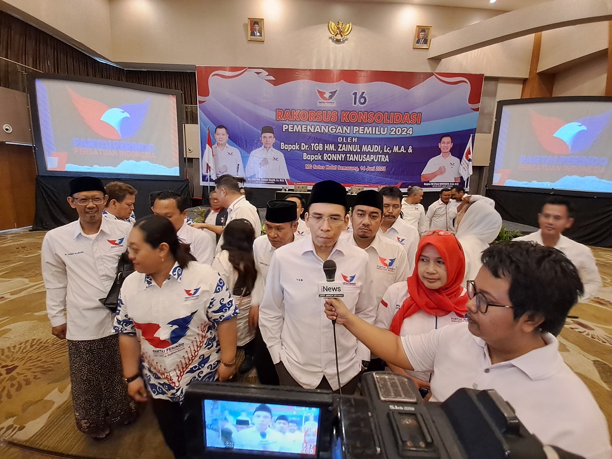Pesan TGB Zainul Majdi ke Kader Partai Perindo Semarang: Bangun Soliditas Internal