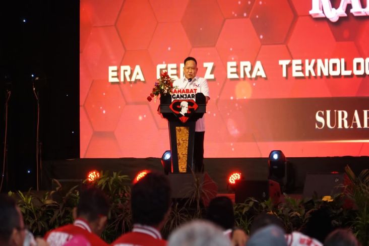Hadiri Rakernas Saga, Wasekjen Partai Perindo: Aura Kemenangan Ganjar Sangat Terasa