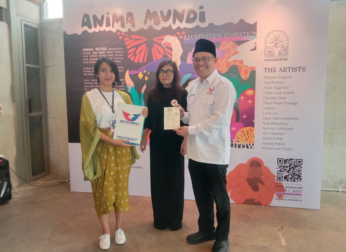 Rangkul Komunitas Seni Ilustrasi, RPA dan Kartini Perindo Jabar Ingin Milenial Berkarya