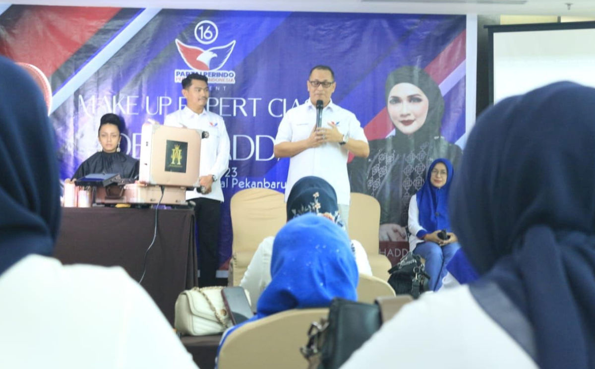 Gelar Pelatihan Make Up Gratis, Perindo Riau: Untuk Indonesia Sejahtera