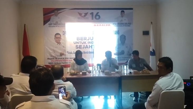 Partai Perindo Kota Serang Susun Kekuatan Menangkan Pemilu 2024 