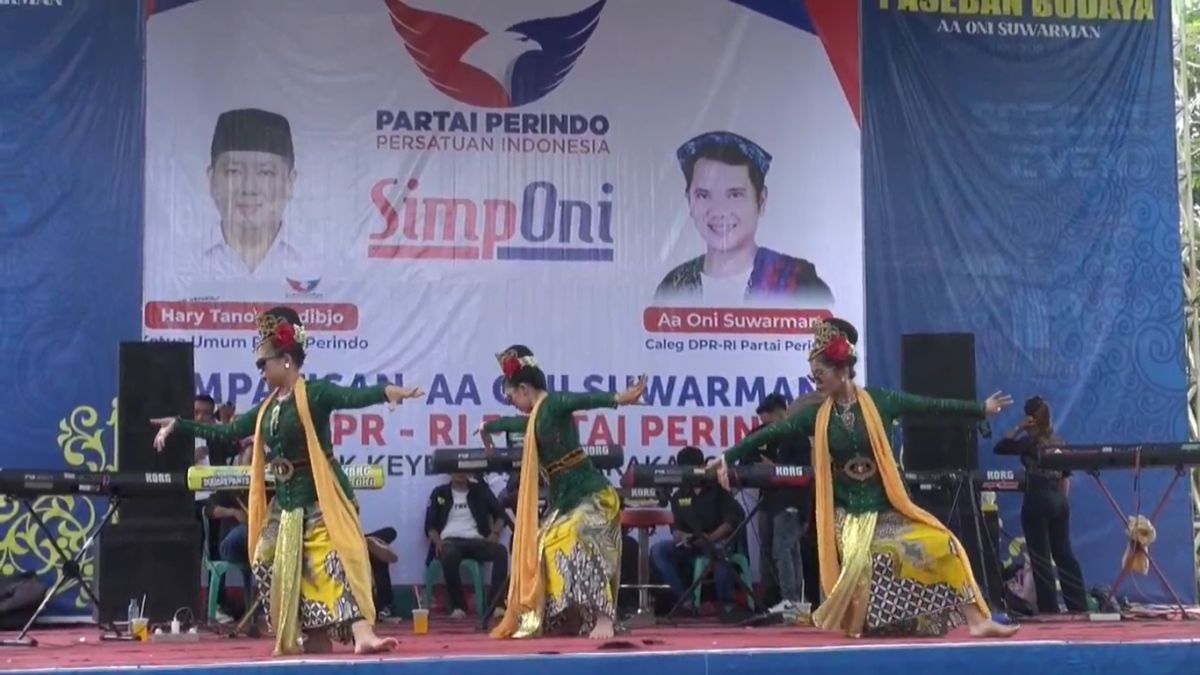 Simponi, Simpatisan Oni Suwarman Gelar Rampak Organ di Subang